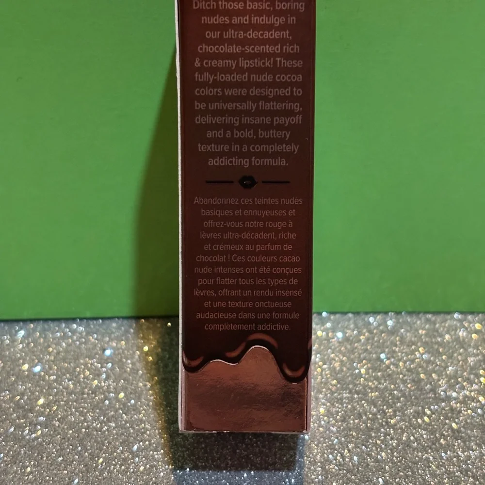 BNIB! TOO FACED Cocoa Bold Empower Cream Lipstick in BUTTERCREAM 💄🍰
